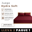 [COMPRÁ 1, LLEVÁ 2] Hydra Soft™ Juego de Cama Impermeable Premium – Sábana Ajustable + 2 Fundas